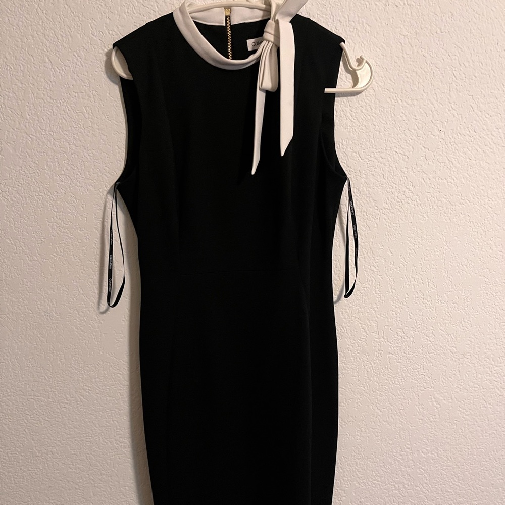 Black and White Calvin Klein Dress